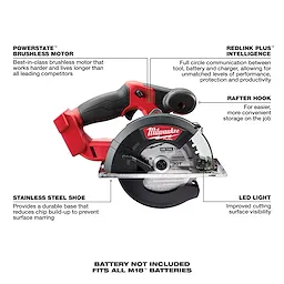 M18 FUEL Metal Cutting Circular Saw Walkaround Bare Tool