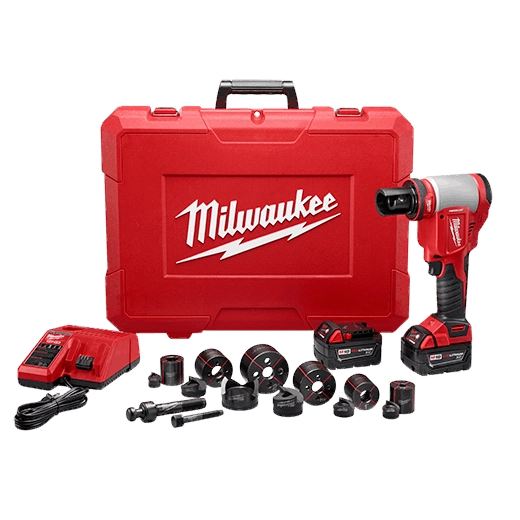 2676-22 - M18 FORCE LOGIC™10 Ton Knockout Tool Kits: 2676-20; 2676-22; 2676-23