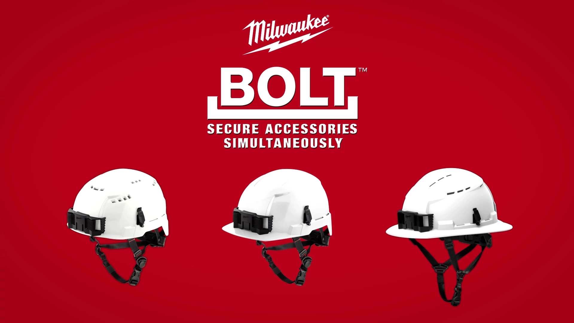 Milwaukee® BOLT™ Head Protection and Accessories