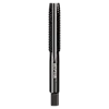 M11-1.50 20mm Straight Flute Plug Tap with a dark metallic finish, cylindrical shape, and threaded cutting edges for tapping holes.