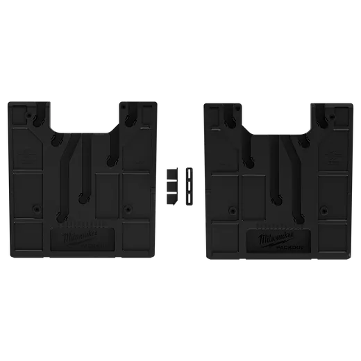 Wire Pulling Inserts for PACKOUT XL Crate, featuring two black inserts with grooves and compartments, designed for tool organization.