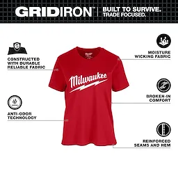 Women's GRIDIRON™ Logo Tee - Short Sleeve