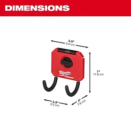 PACKOUT™ 3" Curved Hook