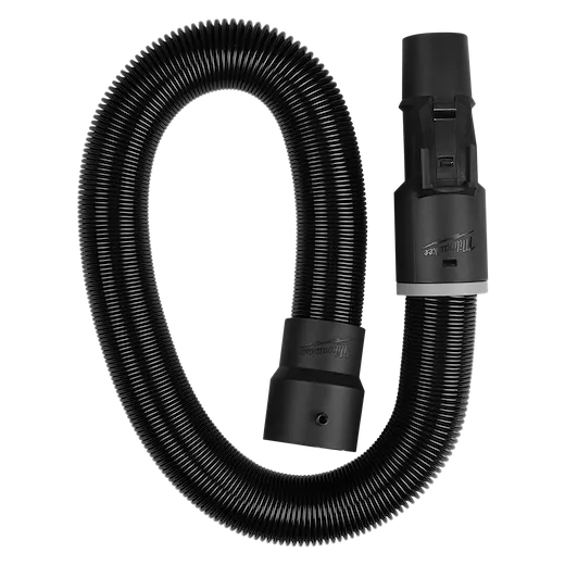 1-7/8" x 9' Expandable Hose coiled in an oval shape with ribbed tubing and connectors on both ends.