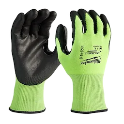 48-73-8932 - Hi Vis Cut Gloves