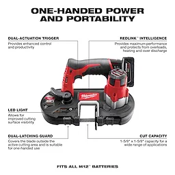 M12 Sub-Compact Band Saw Walkaround