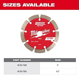 4 1/2" Tuck Point Segmented