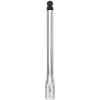 3/8" Drive 9mm Long Ball End Hex Bit Socket with a sleek metallic body and a black ball end. The socket has a chrome finish and a precision-machined hex bit end for tight spaces.