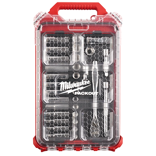 48-22-9482 - 3/8" METRIC RATCHET AND SOCKET SET WITH PACKOUT™ LOW-PROFILE COMPACT ORGANIZER