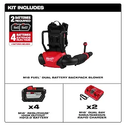 M18 FUEL™ Dual Battery Backpack Blower