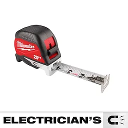 25ft Electrician's Magnetic Tape Measure