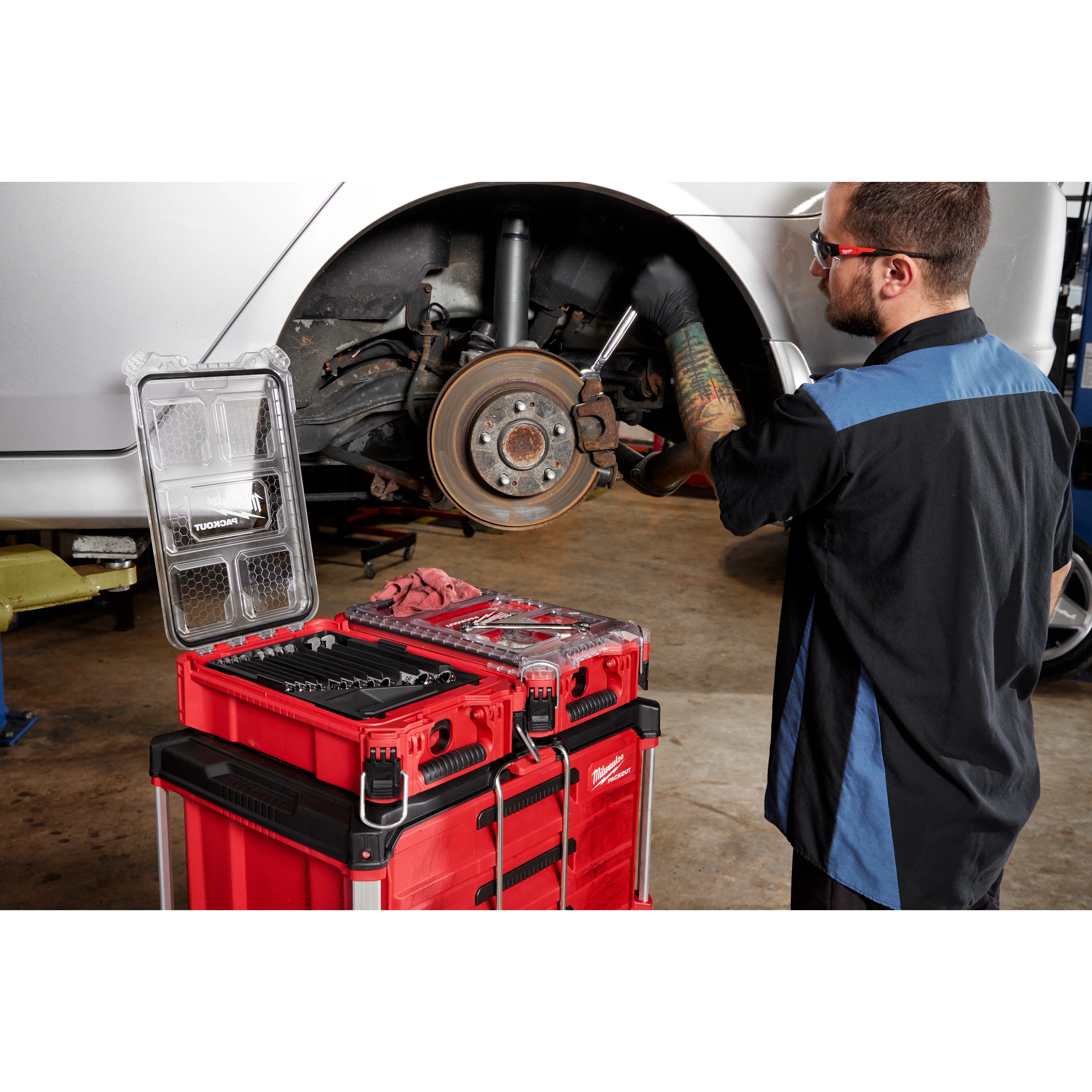 15pc Metric Combination Wrench Set with PACKOUT™ Compact Organizer