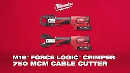 M18™  FORCE LOGIC™ 600 MCM Crimper
M18™ FORCE LOGIC™ Cable Cutter