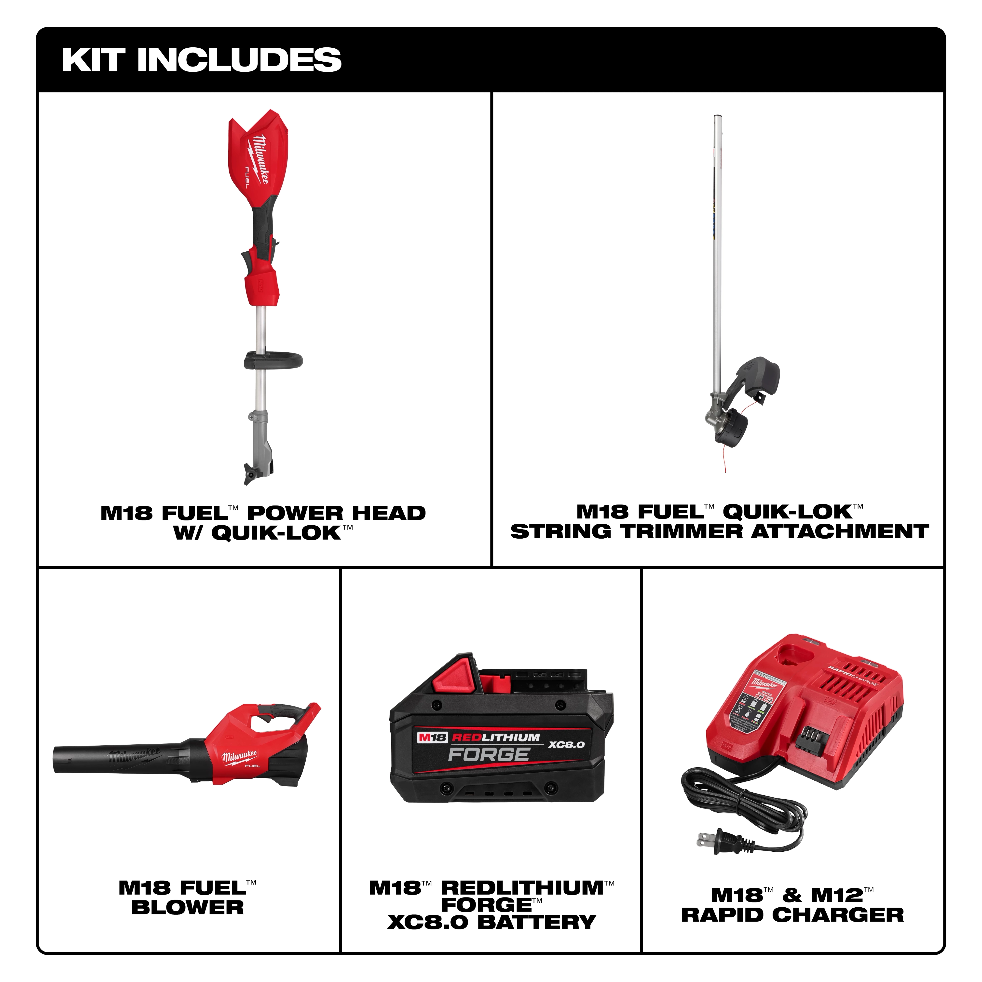 M18 FUEL String Trimmer/Blower Combo Kit