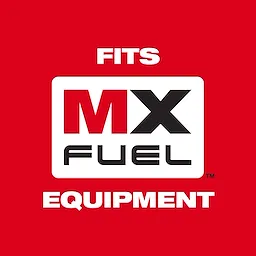 The image displays a graphic with the text "Fits MX Fuel Equipment" on a red background, indicating compatibility with MX Fuel brand equipment.
