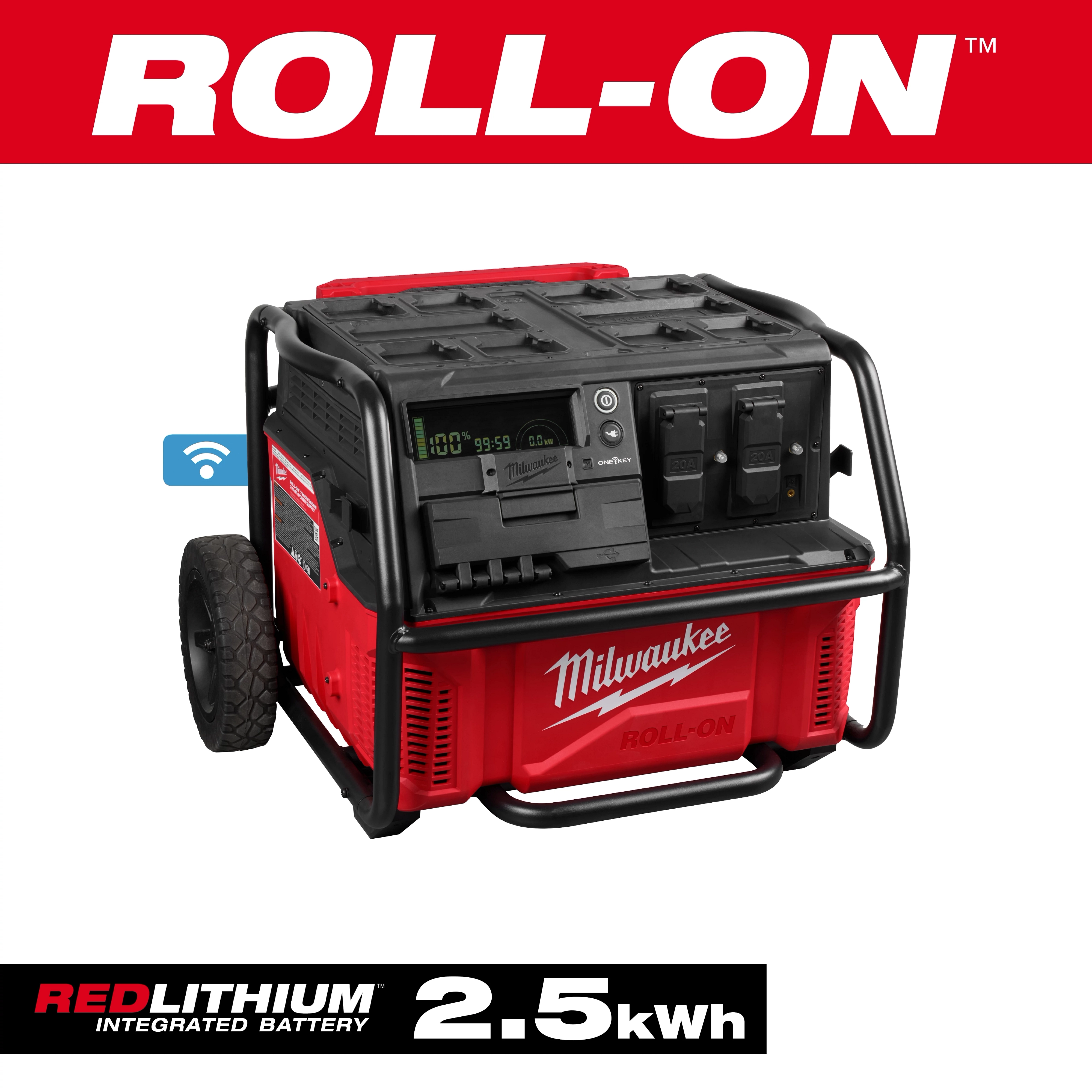 Product image for MILW 3300R ROLLON 2.5kWh Power Supp