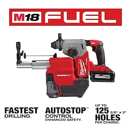 M18 FUEL™ 1” SDS Plus Rotary Hammer w/ Dedicated Dust Extractor FUEL USP