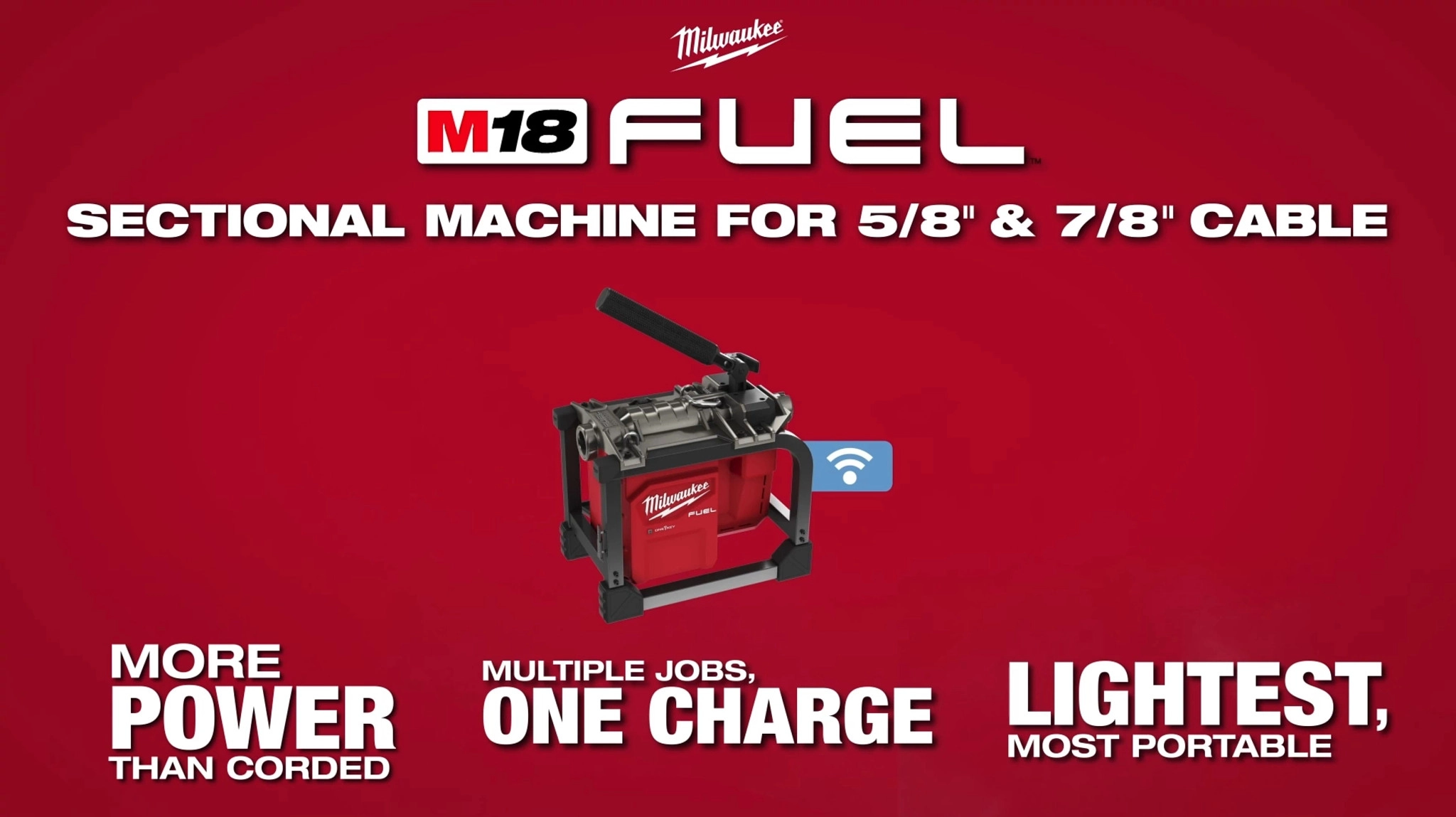 M18 FUEL™ Sectional Machine