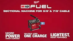 M18 FUEL™ Sectional Machine