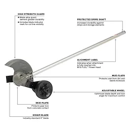 M18 FUEL™ QUIK-LOK™ Edger Attachment