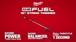 Milwaukee® M18 FUEL™ 16" String Trimmer | Primary