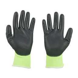 48-73-8910, 48-73-8911, 48-73-8912, 48-73-8913, 48-73-8914 - High Visibility Cut Level 1 Polyurethane Dipped Gloves