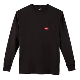 602B, 602BS, 602BM, 602BL, 602BXL, 602BXXL, 602B3XL - Long Sleeve Heavy Duty Pocket T-Shirt