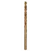 The RED HELIX™ Cobalt 13/64" Drill Bit features a high-speed spiral design and a durable, cobalt finish. Ideal for drilling in hard metals, it has a 13/64-inch diameter and is designed for strength and longevity.