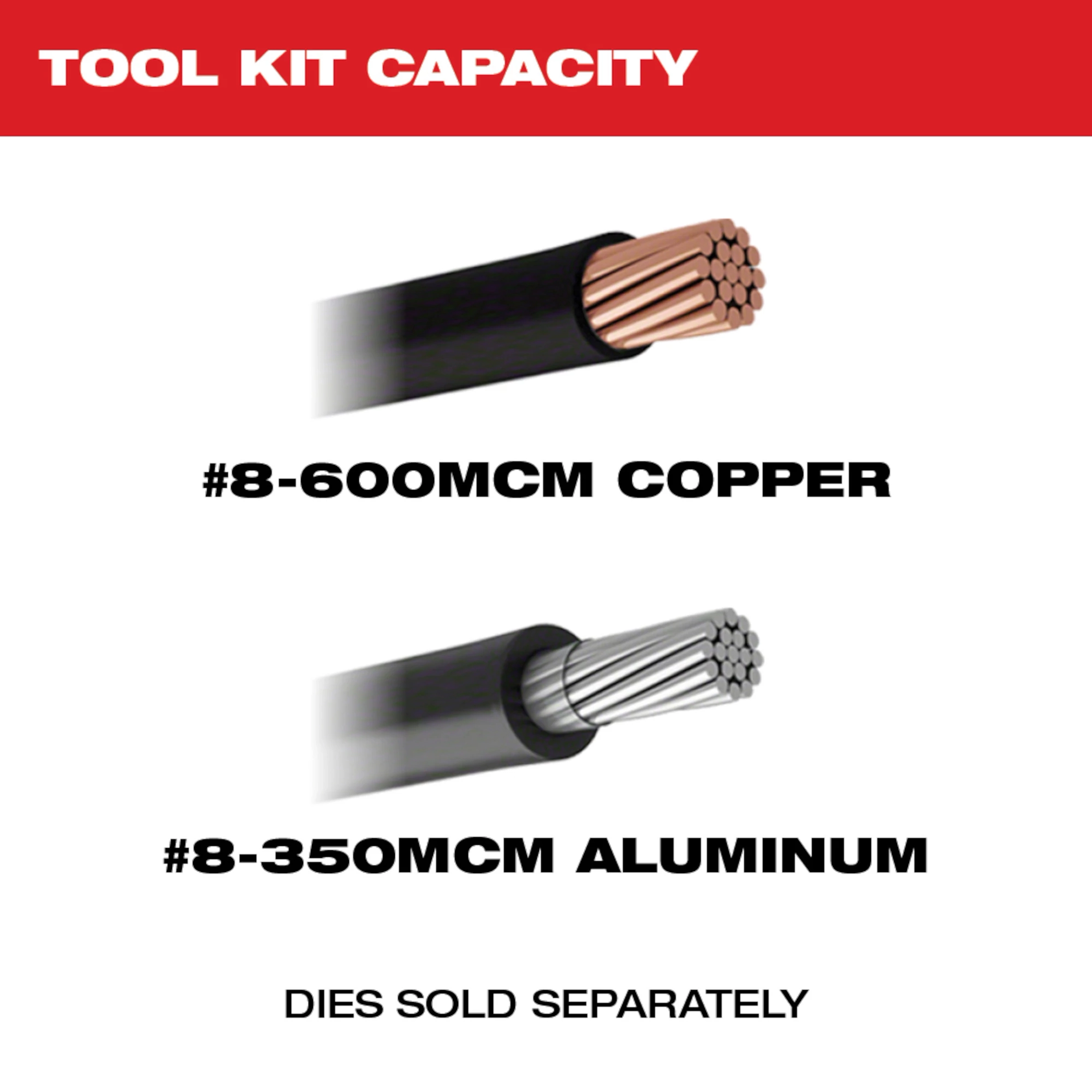 M18™  FORCE LOGIC™ 600 MCM Crimper