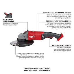 M18 FUEL 7'-9" Large Angle Grinder Walkaround Bare Tool