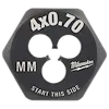 M4-0.70 mm 1-Inch Hex Die