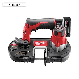 M12 12V Lithium-Ion Cordless Sub-Compact Band Saw XC Kit with One 3.0h Battery, Charger and Hard Case