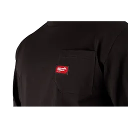 602B, 602BS, 602BM, 602BL, 602BXL, 602BXXL, 602B3XL - Long Sleeve Heavy Duty Pocket T-Shirt