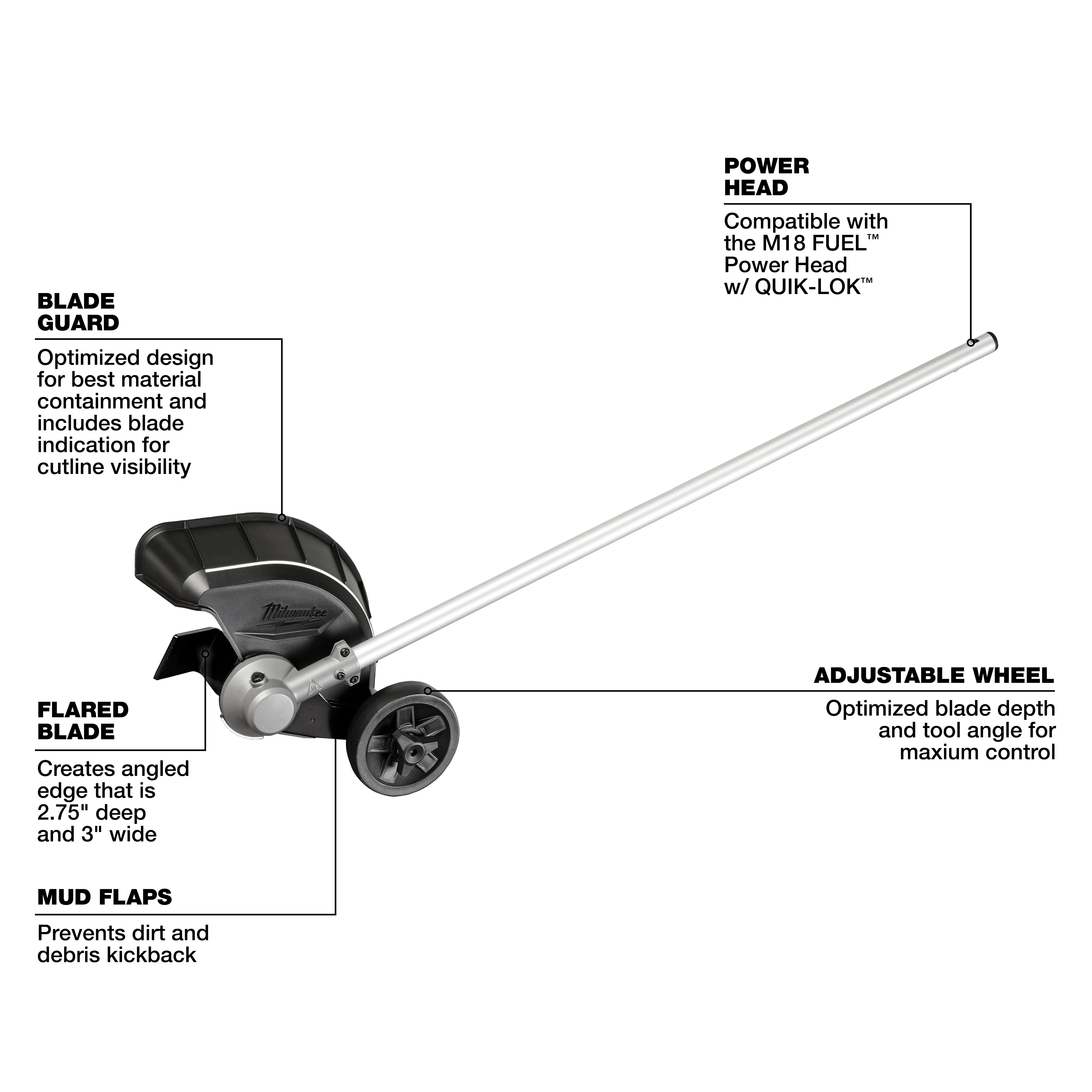 M18 FUEL™ QUIK-LOK™ Bed Redefiner Attachment
