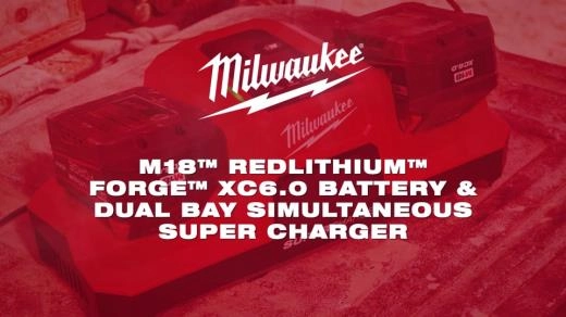 M18 REDLITHIUM FORGE XC6_0 BATTERY AND DUAL BAY SIMULTANEOUS SUPER CHARGER