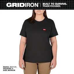 Image of the Women's GRIDIRON™Pocket T-Shirt - Short Sleeve