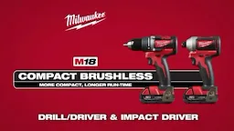 2701_ 2702 Milwaukee M18 Compact Brushless Drill Driver and Impact Driver Demo_Review