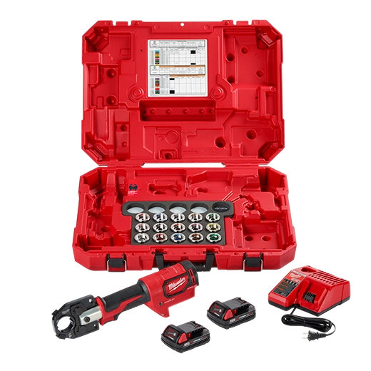 2679-750C - M18 FORCE LOGIC 600 MCM Cu Crimper Kit w/ 750 MCM Expanded Jaw