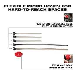 AIR-TIP™ Long Reach Flexible Micro Hose Set