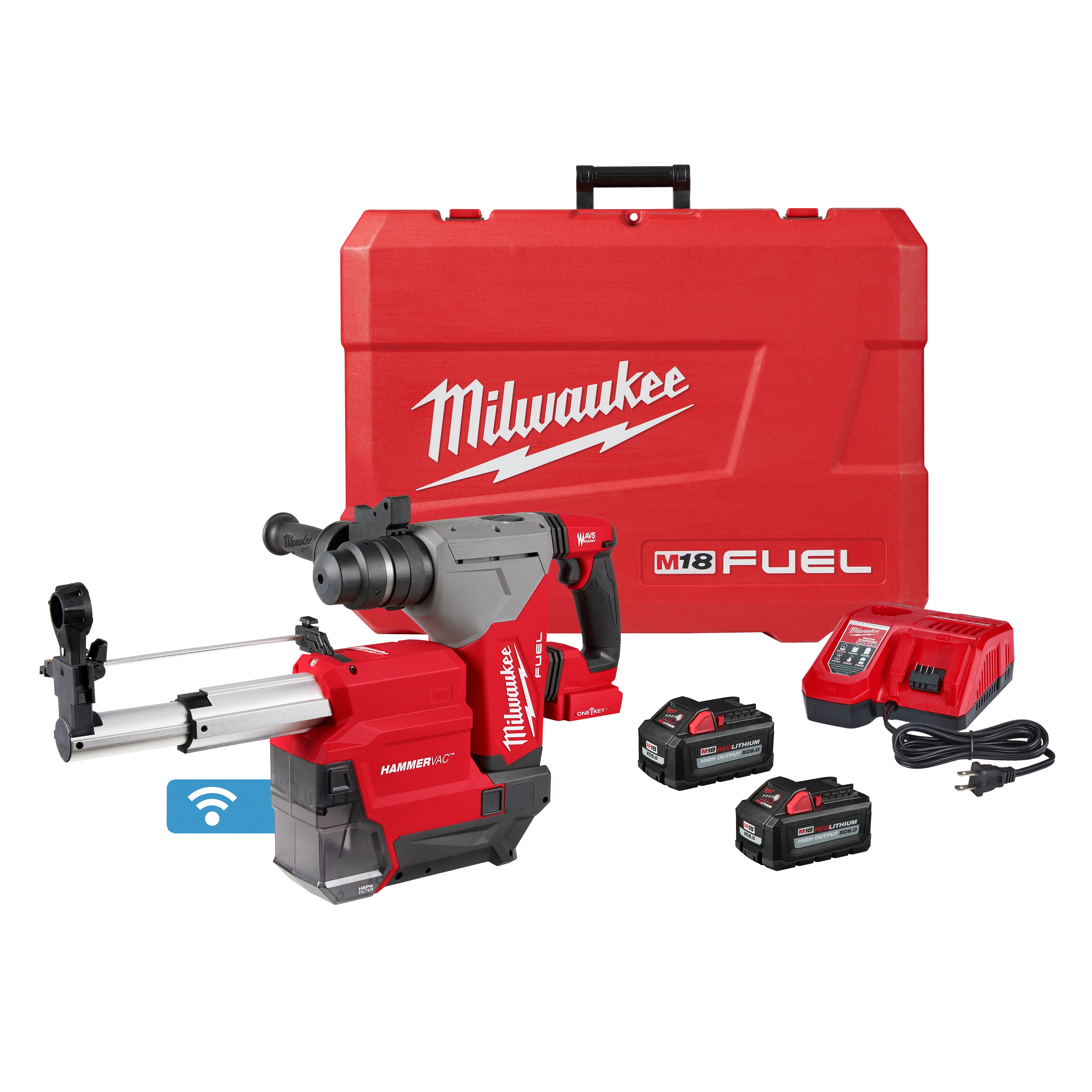 Product image for Milwaukee 2915-22DE M18™ FUEL™ 1-1/8" SDS+