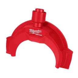 Milwaukee AIR-TIP Bucket Topper Dust Collector, which fits over a bucket for dust collection.