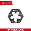 1/2"-13 NC 1-Inch Hex Die