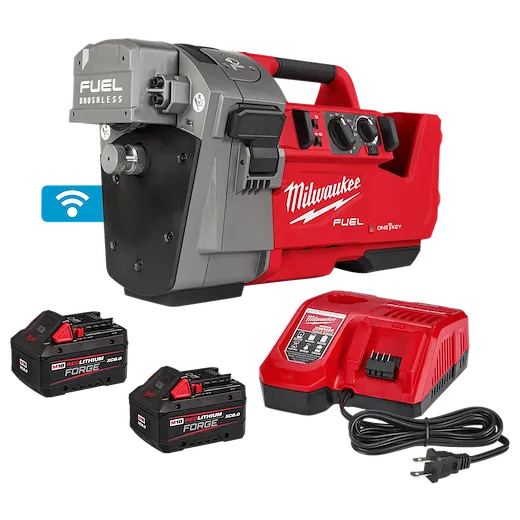 M18 FUEL™ RINGER™ Roll Groover for 1-1/4” - 4” Sch 10/40, 6” Sch 10.