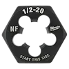 1/2"-20 NF 1-Inch Hex Threading Die