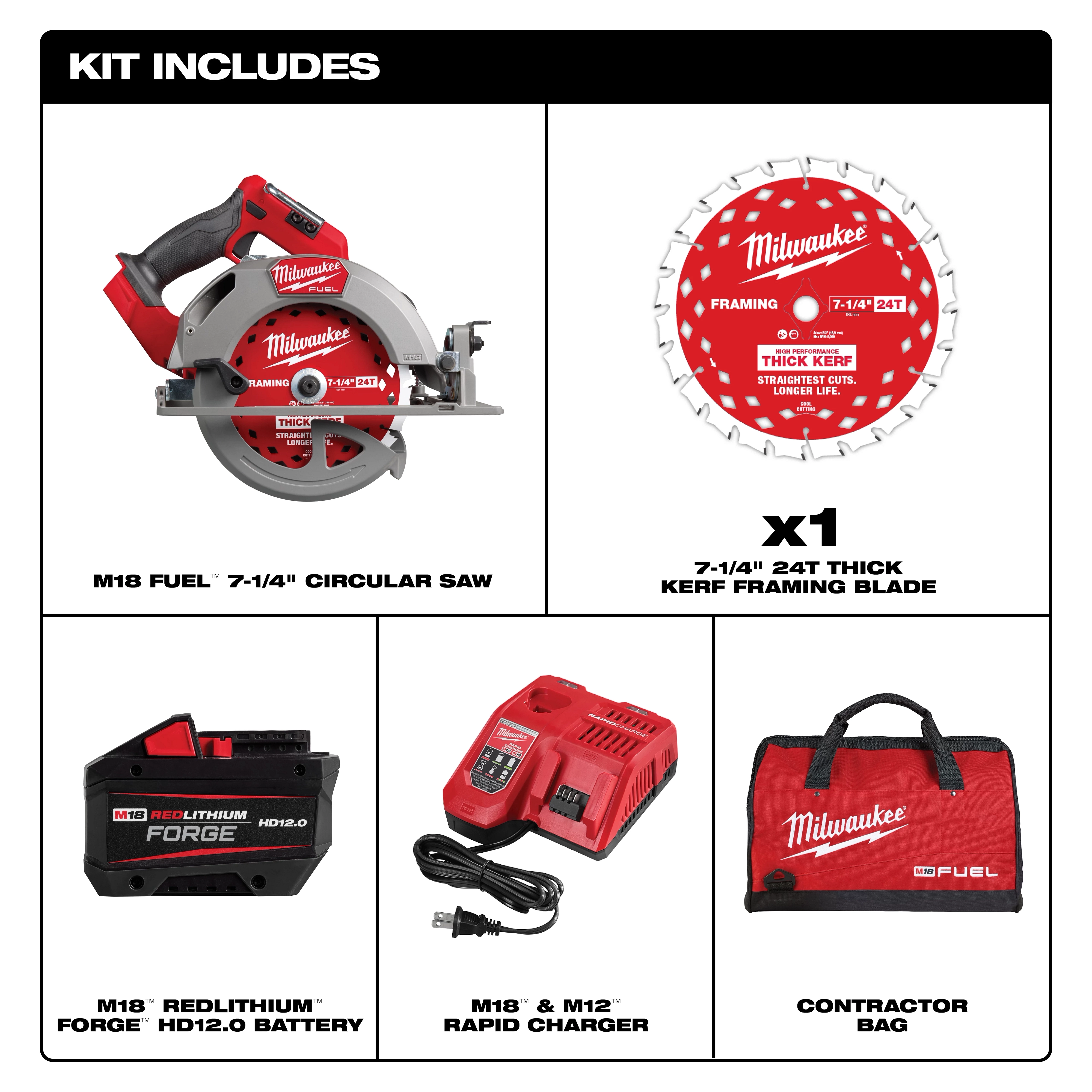 M18 FUEL™ 7-1/4” Circular Saw
