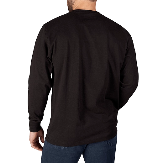 602B, 602BS, 602BM, 602BL, 602BXL, 602BXXL, 602B3XL - Long Sleeve Heavy Duty Pocket T-Shirt
