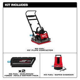 MX FUEL™ 20" Plate Compactor