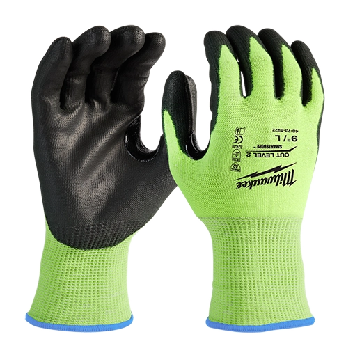 48-73-8922 - Hi Vis Cut Gloves