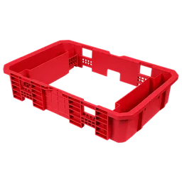 The Tool Box Attachment Ready Tray for PACKOUT Tool Boxes is a red, plastic tray designed to fit securely within compatible toolboxes for efficient organization.