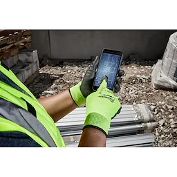 48-73-8932 - Hi Vis Cut Gloves
